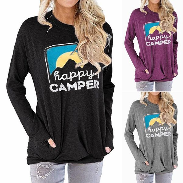 happy camper womens hoodie letters printed o neck long sleeve ladies sweatshirts loose casual female, Black
happy camper womens hoodie letters printed o neck long sleeve ladies sweatshirts loose casual female, Black