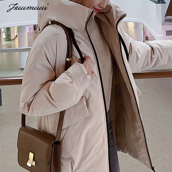 fuumuui winter warm women padded jacket coat clothing chamarras de mujer 2019 fashion long warm coat pocket hooded cotton jacket, Black
fuumuui winter warm women padded jacket coat clothing chamarras de mujer 2019 fashion long warm coat pocket hooded cotton jacket, Black