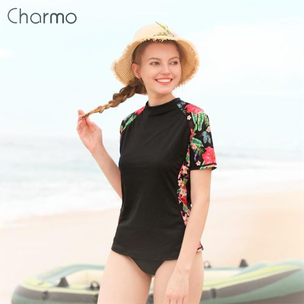 charmo women short sleeve rashguard retro flower print quick-drying shirt surfing floral rash guards upf50+ hiking shirts
charmo women short sleeve rashguard retro flower print quick-drying shirt surfing floral rash guards upf50+ hiking shirts