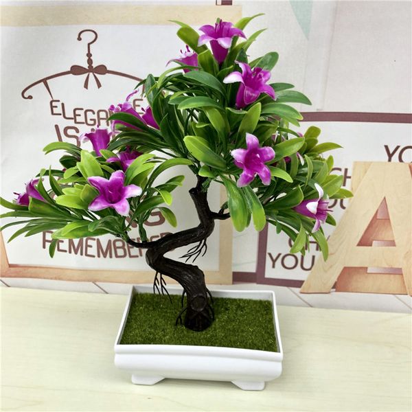artificial plants bonsai small lily tree pot plant plastic fake flowers potted ornaments christmas home garden decoration 52841
artificial plants bonsai small lily tree pot plant plastic fake flowers potted ornaments christmas home garden decoration 52841
