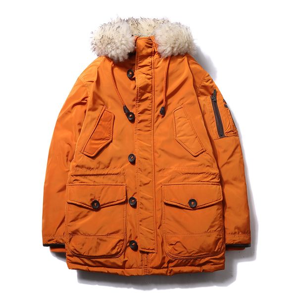 2019 new brand clothing jackets thick keep warm men is down jacket fur collar hooded down jacket winter coat male, Black
2019 new brand clothing jackets thick keep warm men is down jacket fur collar hooded down jacket winter coat male, Black