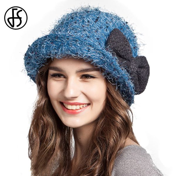 fs fashion winter bucket hat women wool hats foldable blue orange green brown with bow ladies warm caps sombrero de pesca mujer, Blue;gray
fs fashion winter bucket hat women wool hats foldable blue orange green brown with bow ladies warm caps sombrero de pesca mujer, Blue;gray
