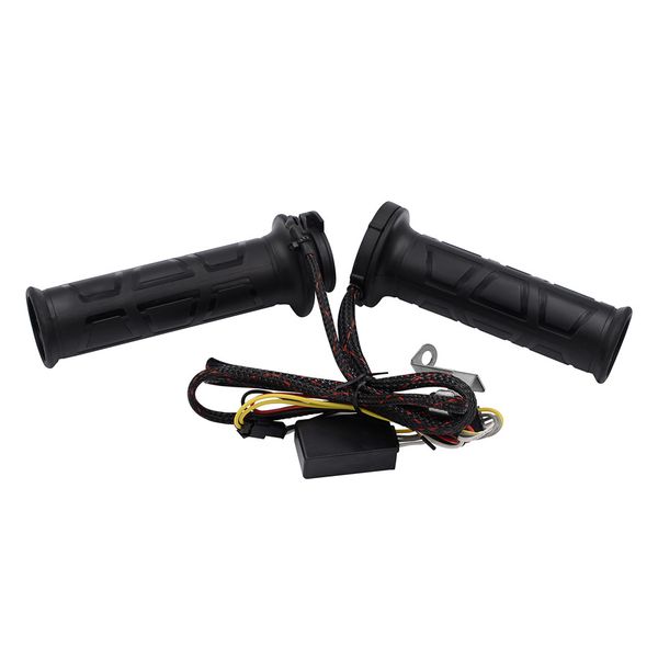 universal 7/8" 12w-24w adjustable temperature motorcycle handlebar electric heated handle motorbike heating grips set 1 pair
universal 7/8" 12w-24w adjustable temperature motorcycle handlebar electric heated handle motorbike heating grips set 1 pair