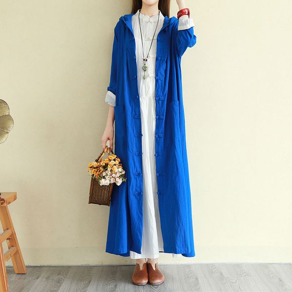 solid color trench coat long outwear plus size loose pocket vintage ethnic cotton linen women overcoat hooded jacket 2020, Tan;black
solid color trench coat long outwear plus size loose pocket vintage ethnic cotton linen women overcoat hooded jacket 2020, Tan;black