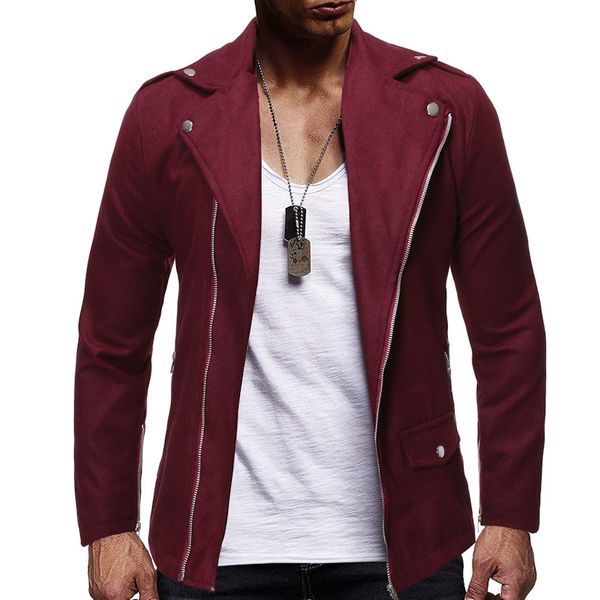 men's monochromatic coat personality pull british men slim windbreaker coat, Tan;black
men's monochromatic coat personality pull british men slim windbreaker coat, Tan;black