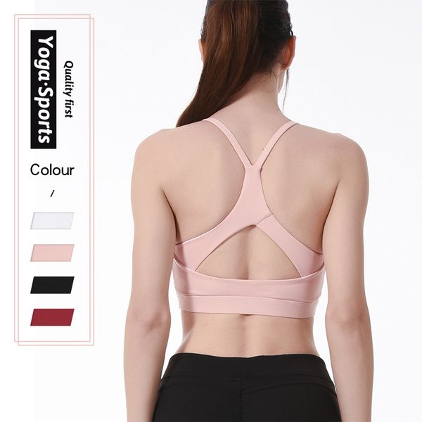 cross border new back beauty sports yoga underwear running fast drying yoga suit, White;black
cross border new back beauty sports yoga underwear running fast drying yoga suit, White;black