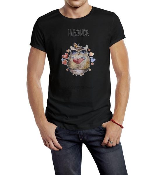 hiboude love hiboude t-shirt s to 5xl, White;black
