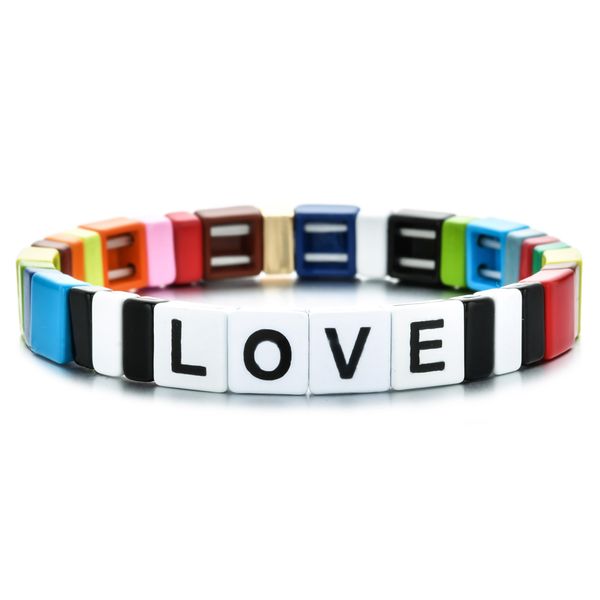 zmzy bohemian bracelet handmade friendship bracelet stackable enamel rainbow charm tile fashion bangles dropship, Golden;silver
zmzy bohemian bracelet handmade friendship bracelet stackable enamel rainbow charm tile fashion bangles dropship, Golden;silver