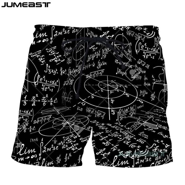 jumeast brand men/women 3d printed mathematical formula shorts trunks new quick dry beach casual sweatpants short pants, White;black
jumeast brand men/women 3d printed mathematical formula shorts trunks new quick dry beach casual sweatpants short pants, White;black