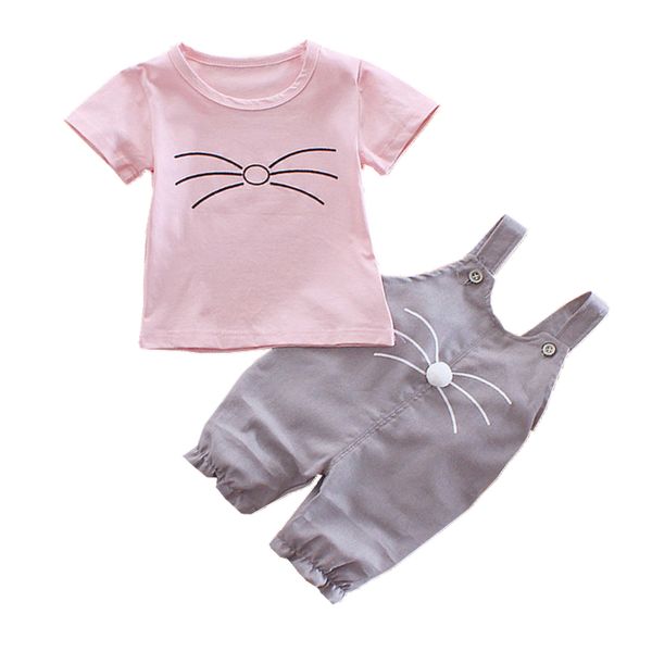 new summer baby clothes suit children boys girls cotton t shirt overalls 2pcs/sets toddler casual clothing infant kids tracksuit, White
new summer baby clothes suit children boys girls cotton t shirt overalls 2pcs/sets toddler casual clothing infant kids tracksuit, White