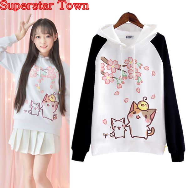 японского kawaii толстовка harajuku cat женщина толстовка зима мори девушка cherry blossoms аним лолита с капюшоном толстовка, Black
японского kawaii толстовка harajuku cat женщина толстовка зима мори девушка cherry blossoms аним лолита с капюшоном толстовка, Black