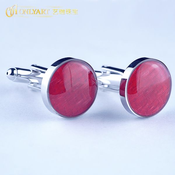 onlyart red carbon fiber cufflinks round shirt cuff link for men rhodium silver red cufflink for costume, Silver;golden
onlyart red carbon fiber cufflinks round shirt cuff link for men rhodium silver red cufflink for costume, Silver;golden