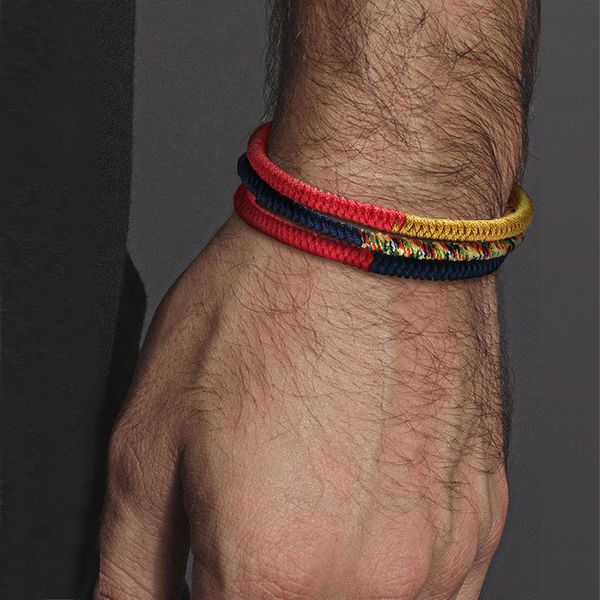set of 3 adjustable multi color tibetan buddhist handmade lucky rope knots braided bracelet for men women jewelry, Golden;silver
set of 3 adjustable multi color tibetan buddhist handmade lucky rope knots braided bracelet for men women jewelry, Golden;silver