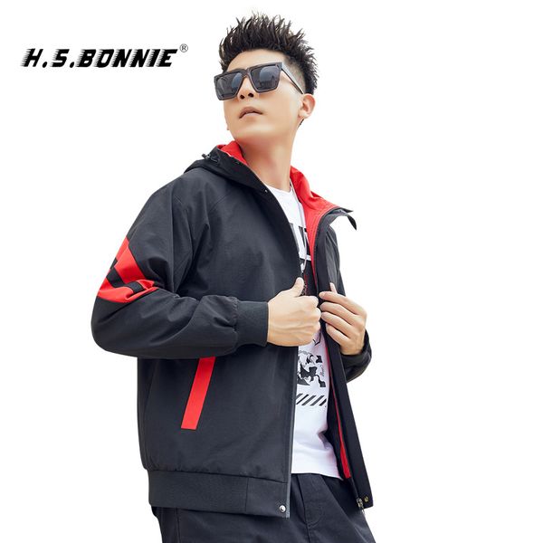 autumn windbreaker jacket 2019 men casual coat zipper with hat patchwork outerwear hiphop coat male streetwear, Black;brown
autumn windbreaker jacket 2019 men casual coat zipper with hat patchwork outerwear hiphop coat male streetwear, Black;brown