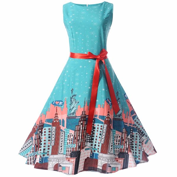 Women Dresses Retro Hepburn High Waist Knee Length Dresses A Variety Of Belts Women Party Wear Party Dresses
Women Dresses Retro Hepburn High Waist Knee Length Dresses A Variety Of Belts Women Party Wear Party Dresses