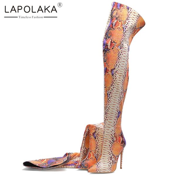 lapolaka new arrivals large size 34-45 2019 thin high heels over the knee boots woman shoes pointed toe shoes woman boots, Black
lapolaka new arrivals large size 34-45 2019 thin high heels over the knee boots woman shoes pointed toe shoes woman boots, Black