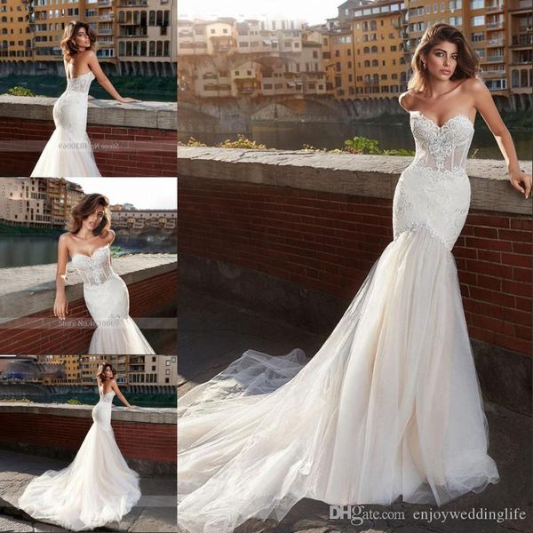 high side split mermaid wedding dresses long sleeves lace applique beaded court train ruched wedding dress bridal gowns plus size, White
high side split mermaid wedding dresses long sleeves lace applique beaded court train ruched wedding dress bridal gowns plus size, White