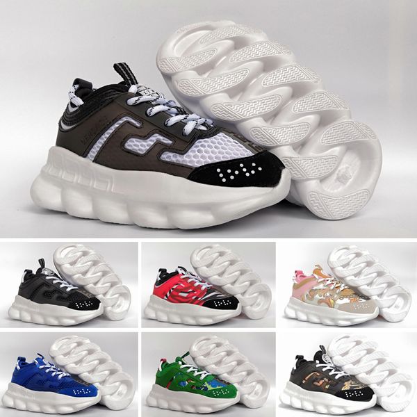 2020 chainz black kids chain reaction shoes white floral children shoes snow leopard leather fashion casual sneakers
2020 chainz black kids chain reaction shoes white floral children shoes snow leopard leather fashion casual sneakers