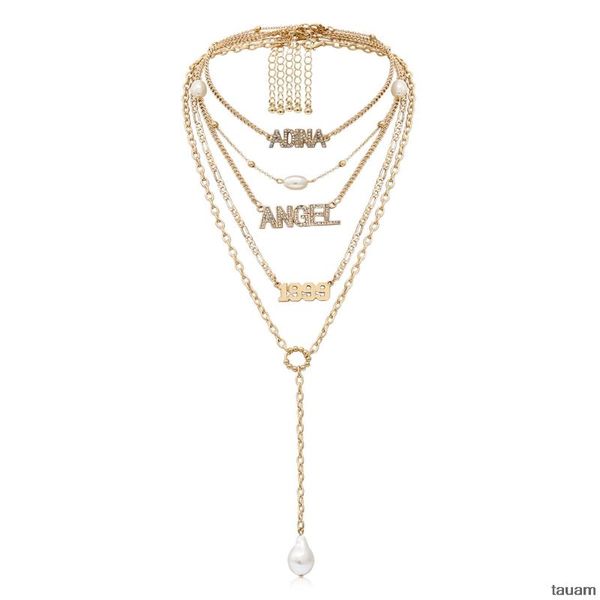 2020 women necklaces angel pearl1999 virgin mary pendant clavicle chain multilayer gold choker set engagement jewelry gift, Silver
2020 women necklaces angel pearl1999 virgin mary pendant clavicle chain multilayer gold choker set engagement jewelry gift, Silver