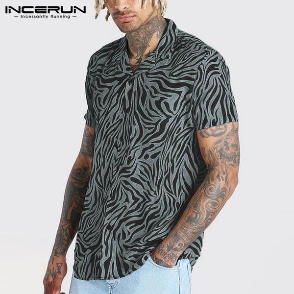 incerun summer stylish men shirt casual printed button breathable chic high street hawaiian shirt 2020 short sleeve lapel camisa, White;black
incerun summer stylish men shirt casual printed button breathable chic high street hawaiian shirt 2020 short sleeve lapel camisa, White;black