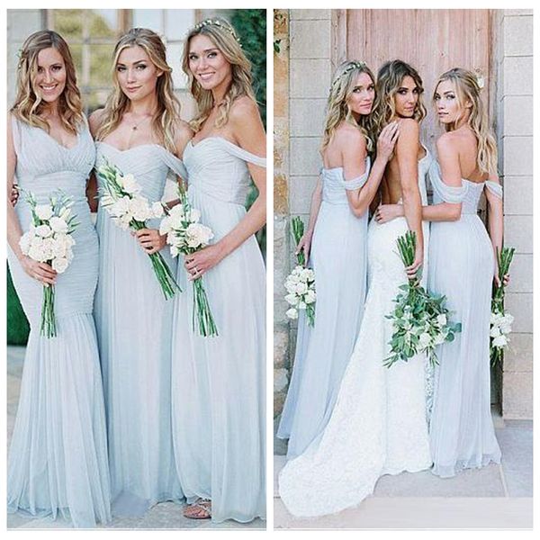 2021 off shoulde chiffon long bridesmaids dresses surplice bodice long vestidos de honor of maid prom party gowns sweep train, White;pink
2021 off shoulde chiffon long bridesmaids dresses surplice bodice long vestidos de honor of maid prom party gowns sweep train, White;pink