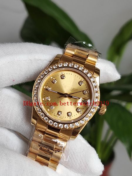2019 new watches wristwatch ladies lady's watch 69138 diamond dial-diamond bezel 18k yellow gold automatic watch women watches fashion, Slivery;brown
2019 new watches wristwatch ladies lady's watch 69138 diamond dial-diamond bezel 18k yellow gold automatic watch women watches fashion, Slivery;brown