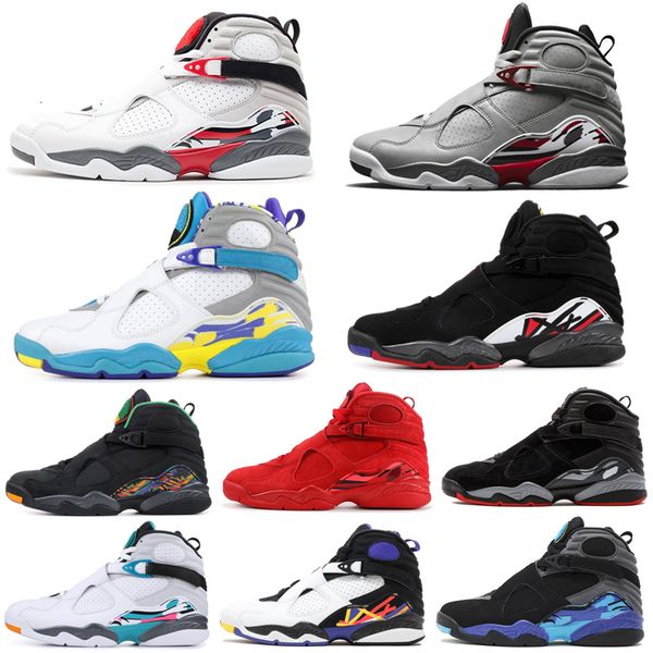 aqua 8 8s men basketball shoes south beach valentines day 3m reflective chrome playoff 3peat chrome mens trainers sports sneakers 7-13
aqua 8 8s men basketball shoes south beach valentines day 3m reflective chrome playoff 3peat chrome mens trainers sports sneakers 7-13