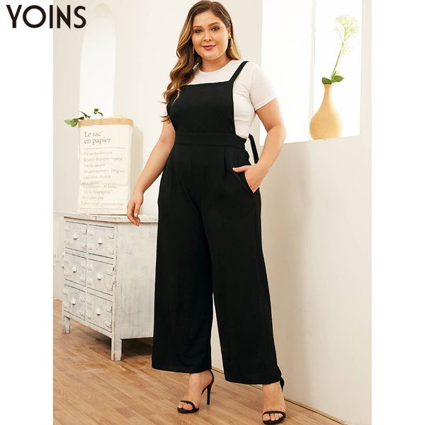 yoins 2019 autumn winter jumpsuit women square neck sleeveless elegant female wide leg jumpsuits plus size black trousers casual, Black;white
yoins 2019 autumn winter jumpsuit women square neck sleeveless elegant female wide leg jumpsuits plus size black trousers casual, Black;white