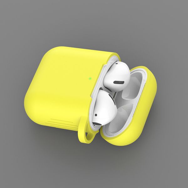 For AirPods Case Silicone Shockproof Cases Cover Portable Protective Skin Cover Case for Apple Airpods 2 & 1 With OPP Bags
For AirPods Case Silicone Shockproof Cases Cover Portable Protective Skin Cover Case for Apple Airpods 2 & 1 With OPP Bags