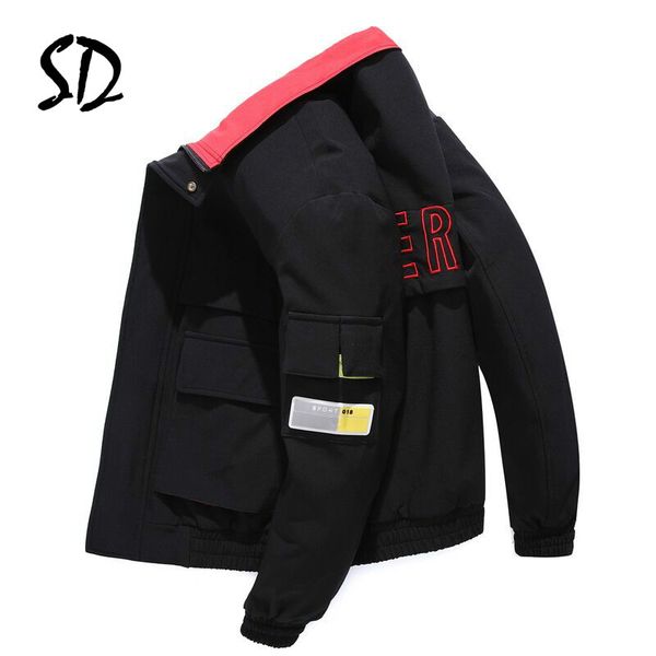 jacket bomber jacket men's 2019 men's casual tooling winter popular autumn explosion warm, Black;brown
jacket bomber jacket men's 2019 men's casual tooling winter popular autumn explosion warm, Black;brown