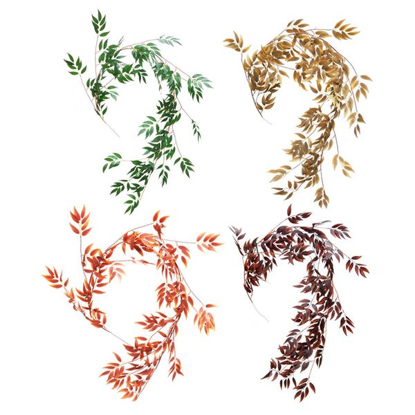 decorative flowers & wreaths artificial willow leaves home office hanging cloth plants decor wedding party vine fake wicker leaf rattan
decorative flowers & wreaths artificial willow leaves home office hanging cloth plants decor wedding party vine fake wicker leaf rattan
