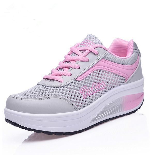 akexiya women casual lace-up shoes women loafers breathable mesh shook his shoes female slimming increased fitness, Black
akexiya women casual lace-up shoes women loafers breathable mesh shook his shoes female slimming increased fitness, Black
