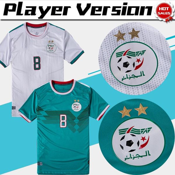 2020 two stars player version algeria home white #8 belaili soccer jerseys 19/20 away green football club soccer shirts football uniforms, Black;yellow
2020 two stars player version algeria home white #8 belaili soccer jerseys 19/20 away green football club soccer shirts football uniforms, Black;yellow