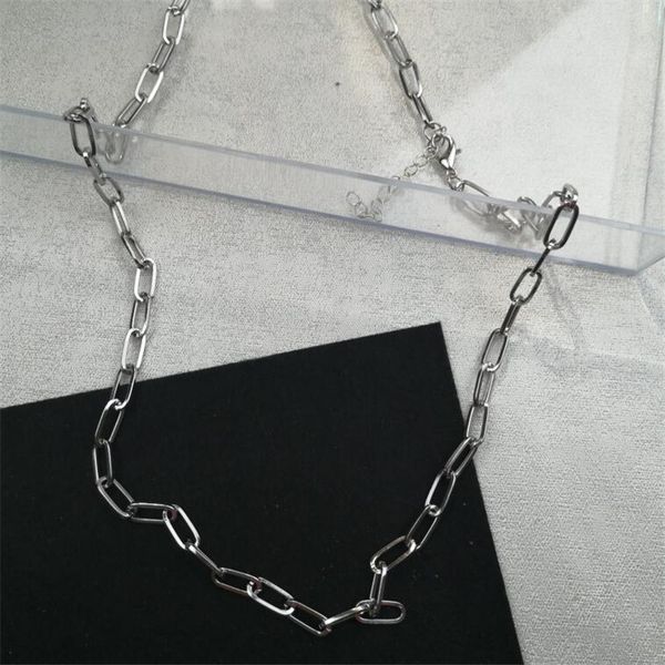 personality punk hip hop geometry chain long necklace men and women harajuku street fashion jewelry accessories, Silver
personality punk hip hop geometry chain long necklace men and women harajuku street fashion jewelry accessories, Silver