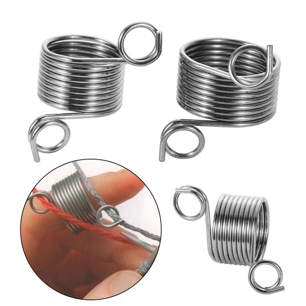1pc 17mm 19mm ring type knitting tools finger wear thimble yarn spring guides stainless steel needle thimble sewing accessories, Black
1pc 17mm 19mm ring type knitting tools finger wear thimble yarn spring guides stainless steel needle thimble sewing accessories, Black