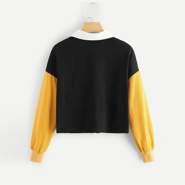 woman clothes woman sweatshirt regular multicolor casual colorblock ring zip half placket sweatshirt autumn minimalist fashion women, Black
woman clothes woman sweatshirt regular multicolor casual colorblock ring zip half placket sweatshirt autumn minimalist fashion women, Black