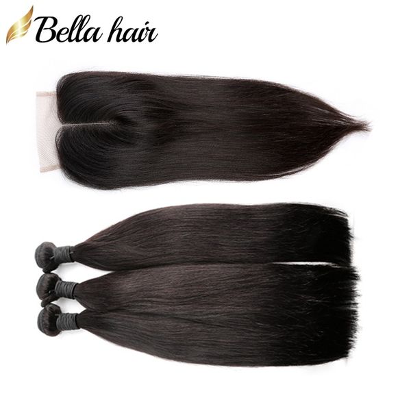 malaysian virgin hair closure with bundles straight human hair bundle and lace closures 4x4 middle part bellahair 4pcs/lot, Black
malaysian virgin hair closure with bundles straight human hair bundle and lace closures 4x4 middle part bellahair 4pcs/lot, Black