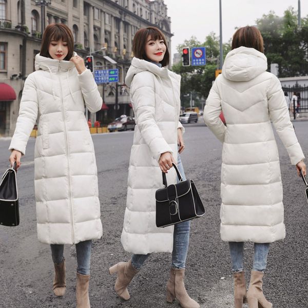 hoody slim bubble coat parka duck down long coat abrigos mujer invierno 2018 full sleeve zipper korean parkas winter women, Black
hoody slim bubble coat parka duck down long coat abrigos mujer invierno 2018 full sleeve zipper korean parkas winter women, Black