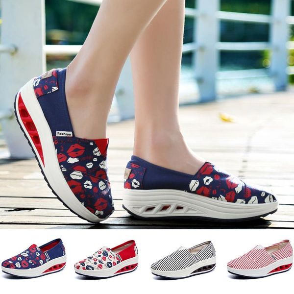 women's fashion casual sports running sneakers thick bottom shake canvas shoes women slip on shoes schoenen dames #by25, Black
women's fashion casual sports running sneakers thick bottom shake canvas shoes women slip on shoes schoenen dames #by25, Black