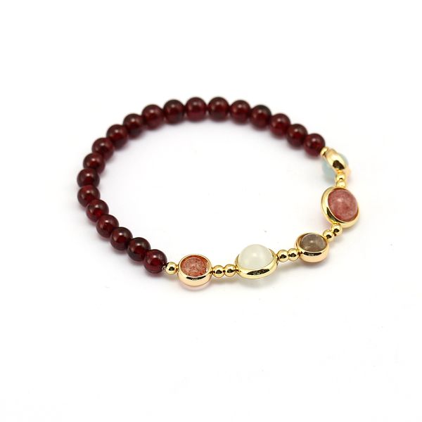natural stone red garnet bracelet femme energy planetary system stretch beads bracelets bangles women pulseras mujer jewelry, Golden;silver
natural stone red garnet bracelet femme energy planetary system stretch beads bracelets bangles women pulseras mujer jewelry, Golden;silver