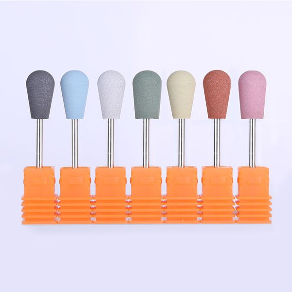 1 pc colorful silicone nail drills bits for electric machine nail file cutter cuticle professional art tools 10*18mm
1 pc colorful silicone nail drills bits for electric machine nail file cutter cuticle professional art tools 10*18mm