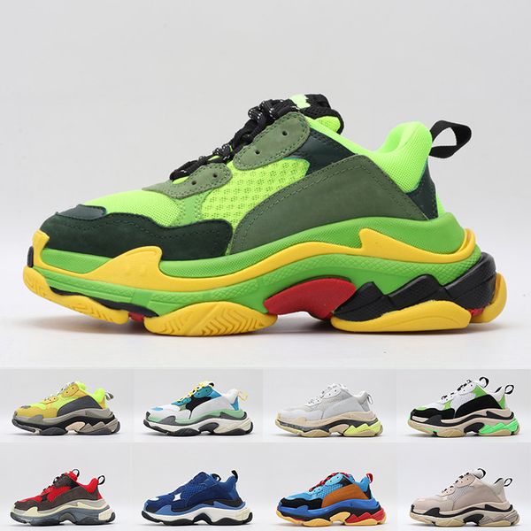 2019 Special Quality Triple S Designer Sneakers Green Red Mix Combination Outsole Crystal Bottoms Platform Fashion Men Women Casual Shoes
2019 Special Quality Triple S Designer Sneakers Green Red Mix Combination Outsole Crystal Bottoms Platform Fashion Men Women Casual Shoes