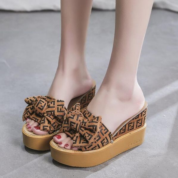 suede platform wedge slippers high heels women slipper ladies shoes cork butterfly-knot wedges slipper flip flop sandals women shoes, Black
suede platform wedge slippers high heels women slipper ladies shoes cork butterfly-knot wedges slipper flip flop sandals women shoes, Black