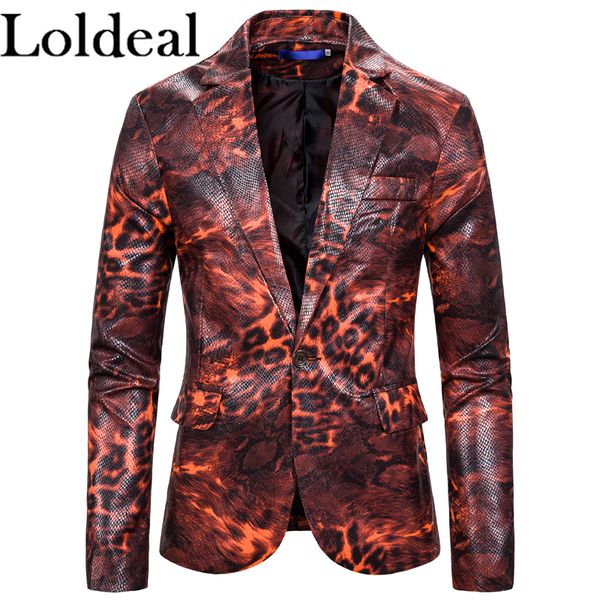 loldeal men stage performance jackets brand 3d leopard print slim fit red korean blazer, White;black
loldeal men stage performance jackets brand 3d leopard print slim fit red korean blazer, White;black