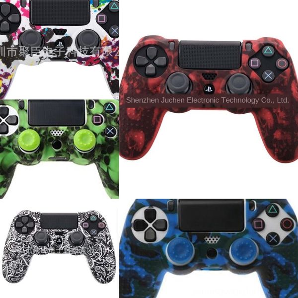 ghf5v dual color soft grips skin case cover for playstation 4 ps4 pro slim controller cases + thumb stick silicone caps
ghf5v dual color soft grips skin case cover for playstation 4 ps4 pro slim controller cases + thumb stick silicone caps