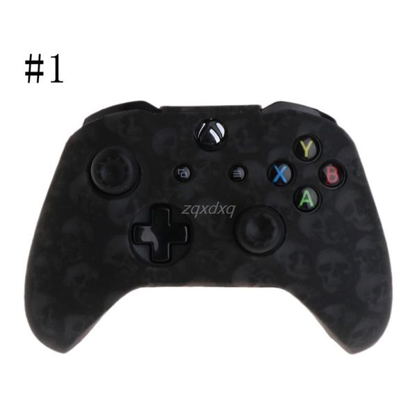 skull pattern silicone gamepad cover+2 joystick caps for xbox one x s controller oct30 drop ship
skull pattern silicone gamepad cover+2 joystick caps for xbox one x s controller oct30 drop ship