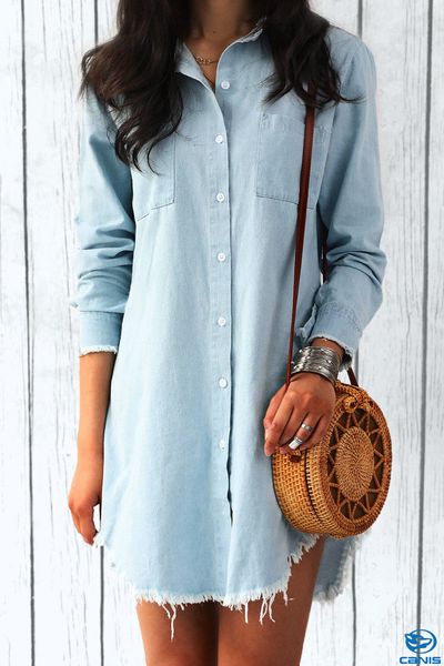 womens blouses ladies designer womens long sleeve denim long sleeve autumn street wear female long blouses woman clothes, White
womens blouses ladies designer womens long sleeve denim long sleeve autumn street wear female long blouses woman clothes, White