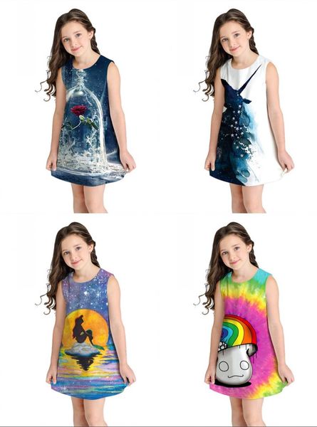 new fashion animal cool unicorn rainbow printed children's sleeveless o-neck kids fashion summer dresses for girls join party, Red;yellow
new fashion animal cool unicorn rainbow printed children's sleeveless o-neck kids fashion summer dresses for girls join party, Red;yellow