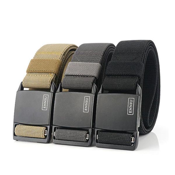 new outdoor elastic men belt for jeans pants alloy magnetic buckle casual belt stretch overalls belts adjustable, Black;brown
new outdoor elastic men belt for jeans pants alloy magnetic buckle casual belt stretch overalls belts adjustable, Black;brown