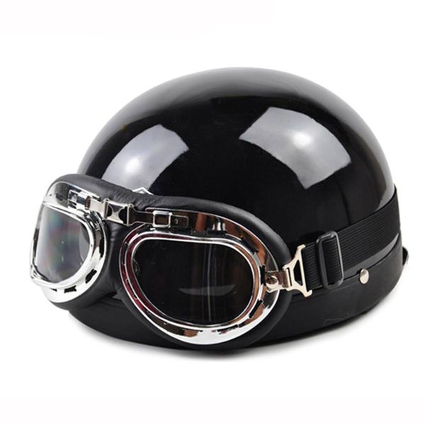 new half motorcycle helmets outdoor sport man and woman black motorcycle racing helmet + motocross goggles scooter helmet
new half motorcycle helmets outdoor sport man and woman black motorcycle racing helmet + motocross goggles scooter helmet